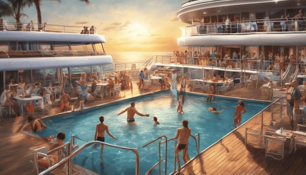 Activités variées à bord : journées et soirées en croisière