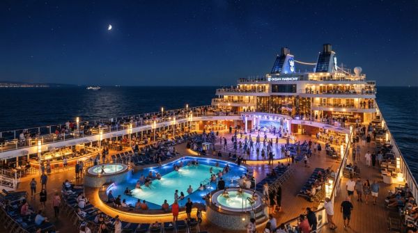 Nuits en croisière : explorez la vie nocturne à bord