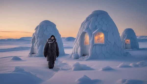 Quel est l’habitat traditionnel des Inuits dans l’Arctique ?